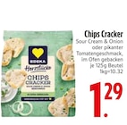 Chips Cracker Sour Cream & Onion im EDEKA Prospekt Chips Cracker Sour Cream & Onion von EDEKA Herzstücke im aktuellen EDEKA Prospekt für 1,29 €