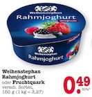 Rahmjoghurt im Angebot bei E center in Karlsruhe Rahmjoghurt Angebote von Weihenstephan bei E center Karlsruhe für 0,49 €