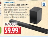 Aktuelle Smartphone Angebote bei Marktkauf in Hamburg Aktuelles 2.1 Soundbar DSB 991 SW Angebot bei Marktkauf in Hamburg ab 59,99 €