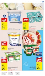 Offre Yaourt lait de chèvre dans le catalogue Carrefour Market du moment à la page 27