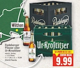 Radeberger Pilsner oder Ur-Krostitzer im aktuellen E center Prospekt