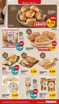 Brötchen im aktuellen Penny Prospekt (Duisburg) Brötchen im Penny Prospekt "Wer günstig will, muss Penny." mit 38 Seiten (Duisburg)