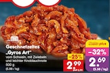 Geschnetzeltes 'Gyros Art' bei Netto Marken-Discount im Würselen Prospekt für 2,69 €