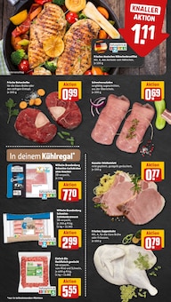 Fleisch im REWE Prospekt "Dein Markt" mit 30 Seiten (Recklinghausen)