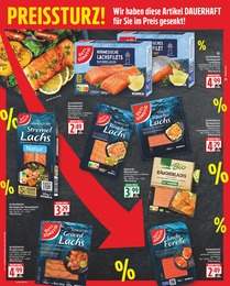 EDEKA Lachsfilet im Prospekt EDEKA Lachsfilet im Prospekt