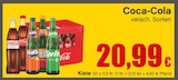 Aktuelles Coca-Cola Angebot bei RAN in Augsburg ab 20,99 €
