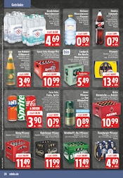 Bier im E center Prospekt in Kempen Aktueller E center Prospekt mit Bier, "Aktuelle Angebote", Seite 20