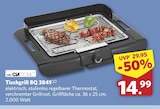 Tischgrill BQ 3841 Angebote von Clatronic bei combi Bremen für 14,99 €