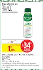 Spécialité lait kéfir à boire nature - Activia - Intermarché Express Spécialité lait kéfir à boire nature - Activia à 1,08 € dans le catalogue Intermarché Express