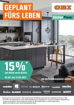 OBI Prospekt für Aachen mit 9 Seiten OBI Prospekt für Aachen: "GEPLANT FÜRS LEBEN", 9 Seiten, 17.02.2021 - 13.03.2021