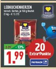 Lebkuchenherzen im Angebot bei Marktkauf in Detmold Lebkuchenherzen Angebote von EDEKA Herzstücke bei Marktkauf Detmold für 1,99 €