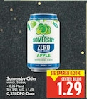 Cider Zero Apple von Somersby im aktuellen E center Prospekt