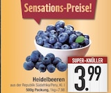 Heidelbeeren im EDEKA Prospekt Heidelbeeren von im aktuellen EDEKA Prospekt für 3,99 €