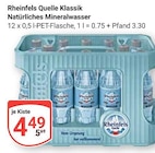 Aktuelle Mineralwasser Angebote bei GLOBUS in Duisburg Aktuelles Klassik Angebot bei GLOBUS in Duisburg ab 4,49 €