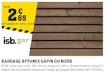 Promo Bardage Rythmix Sapin du Nord à 44,52 € dans le catalogue Tout Faire à Acheux-en-Amiénois