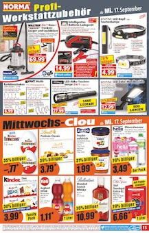 Mineralwasser Still Angebot im aktuellen Norma Prospekt auf Seite 15