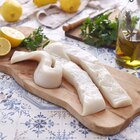 Lamelle d'encornet géant saumurée décongelée en promo chez Carrefour Market Lamelle d'encornet géant saumurée décongelée dans le catalogue Carrefour Market