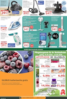 Bügeleisen im aktuellen GLOBUS Prospekt (Halle (Saale)) Bügeleisen im GLOBUS Prospekt "Aktuelle Angebote" mit 34 Seiten (Halle (Saale))