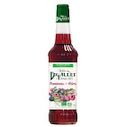 Sirop de framboise-mûre bio 70 cl - BIGALLET en promo chez Botanic Sirop de framboise-mûre bio 70 cl - BIGALLET dans le catalogue Botanic