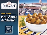 Petits Acras de Morue Surgelés - BERNADET - Intermarché Super à Toulouse Petits Acras de Morue Surgelés - BERNADET en promo chez Intermarché Super Toulouse à 3,95 €