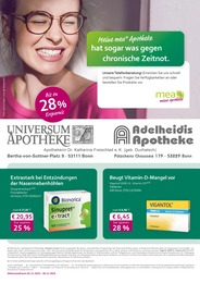 Apotheke Prospekt von mea - meine apotheke Bonn mea - meine apotheke Prospekt: "Unsere November-Angebote", 4 Seiten, 01.11.2023 - 30.11.2023