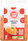 LENTILLES CORAIL BIO HAPPY BIO - HAPPY BIO dans le catalogue Auchan Hypermarché
