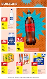 Promos Eau Minérale dans le catalogue "LE MOIS DES SUPPORTERS" de Carrefour Eau Minérale en promo dans le catalogue Carrefour à la page 48