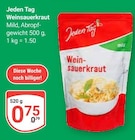 Aktuelles Weinsauerkraut Angebot bei GLOBUS in Duisburg ab 0,75 €