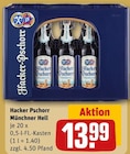 Münchner Hell Angebote von Hacker Pschorr bei REWE Wardenburg für 13,99 €