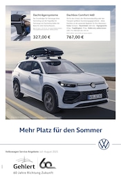 Der aktuelle Volkswagen Prospekt Mehr Platz für den Sommer