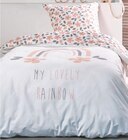 Parure housse de couette + 1 taie d'oreiller enfant - TODAY dans le catalogue Intermarché Super