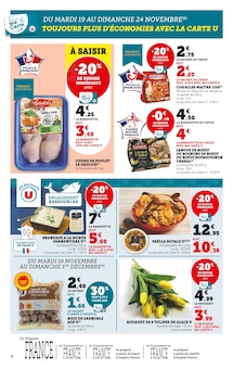 Promo Viande dans le catalogue U Express du moment à la page 4