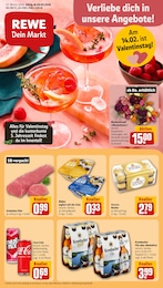 REWE Prospekt "Dein Markt" für Stuttgart, 24 Seiten, 09.02.2026 - 14.02.2026