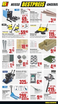 Staubsauger im B1 Discount Baumarkt Prospekt "BESTPREISE DER WOCHE!" mit 16 Seiten (Bochum)