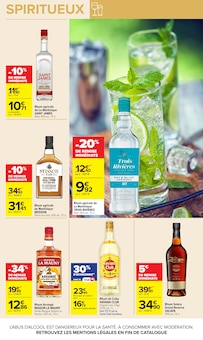 Promotion Rhum dans le prospectus Carrefour, valable du 15/09/2026 au 28/09/2026 Promo Rhum dans le catalogue Carrefour du moment à la page 20