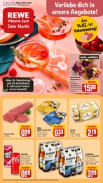 Aktueller REWE Prospekt, "Dein Markt", mit Angeboten der Woche, gültig von 09.02.2026 bis 09.02.2026