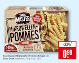Mikrowellen Pommes Kringel Angebote von Snackmaster bei Marktkauf Tübingen für 0,99 €