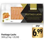 Festtags-Lachs bei E center im Salach Prospekt für 6,99 €