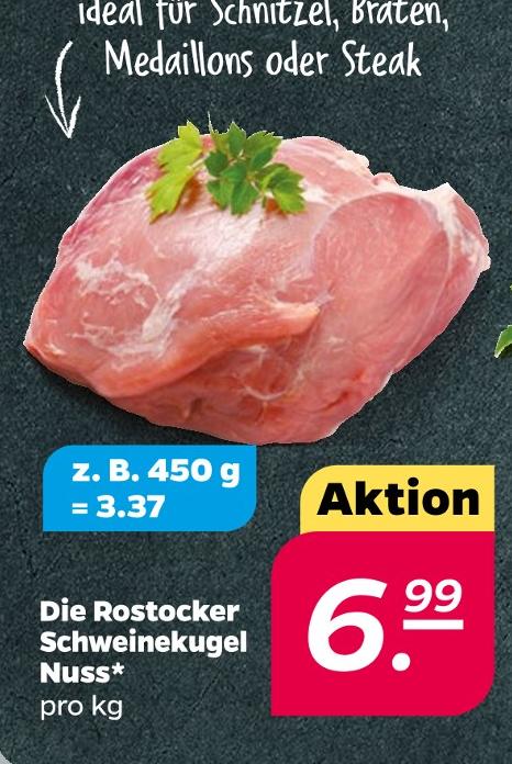 Die Rostocker Schweinekugel Nuss