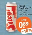 Aktuelles Goldbräu Angebot bei tegut in Aalen ab 0,89 €