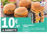 Promo 6 cheese burgers à 10,97 € dans le catalogue E.Leclerc à Courcelles-lès-Lens