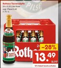 Tannenzäpfle Angebote von Rothaus bei Netto Marken-Discount Ostfildern für 13,49 €