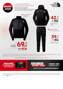 Prospectus Sport 2000 de la semaine " Rentrée décalée, promos toujours activées " avec 2 pages, valide du 10/09/2025 au 21/09/2025 pour Pleurtuit et alentours