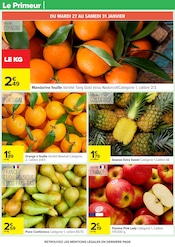 Promotion Oranges dans le prospectus Carrefour, valable du 27/01/2026 au 09/02/2026 Promo Oranges dans le catalogue Carrefour du moment à la page 30