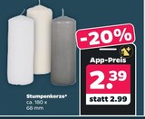 Aktuelle Kerzen Angebote bei Netto mit dem Scottie in Cottbus Aktuelles Stumpenkerze Angebot bei Netto mit dem Scottie in Cottbus ab 2,39 €