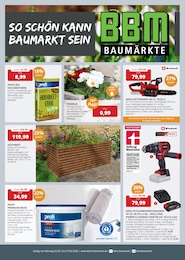 BBM Baumarkt Prospekt "So schön kann Baumarkt sein", 16 Seiten, 02.02.2026 - 02.02.2026 Aktueller BBM Baumarkt Prospekt, "So schön kann Baumarkt sein", mit Angeboten der Woche, gültig von 02.02.2026 bis 02.02.2026