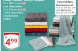 Frottier-Handtuch Uni oder Jacquard bei GLOBUS im Prospekt "" für 1,29 €