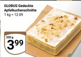 GLOBUS Castrop-Rauxel - Gedeckte Apfelkuchenschnitte Angebot im Prospekt Gedeckte Apfelkuchenschnitte bei GLOBUS im Castrop-Rauxel Prospekt für 3,99 €
