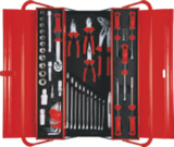 toom Baumarkt Neustadt - Werkzeug-Set im Scherenkoffer Angebot im Prospekt Werkzeug-Set im Scherenkoffer bei toom Baumarkt im Neustadt Prospekt für 59,99 €
