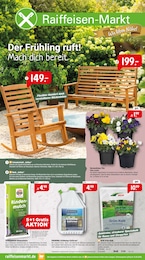 Raiffeisenmarkt Prospekt: "Der Frühling ruft! Mach dich bereit.", 4 Seiten, 19.03.2026 - 29.03.2026